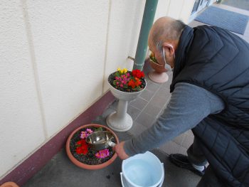 役割のある１日を過ごしています