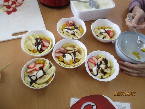 おかし作り🍌🍓
