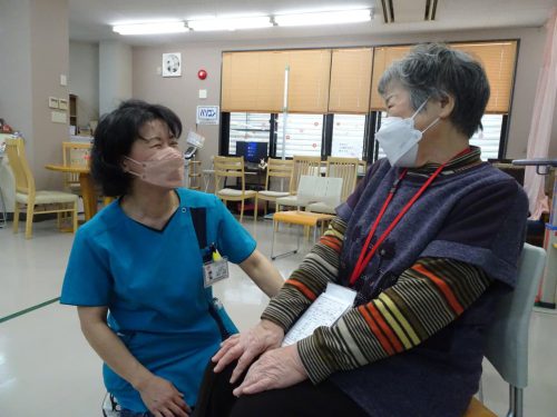 理学療法の様子‐ゆうゆう戸手