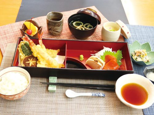 刺身天ぷら定食
